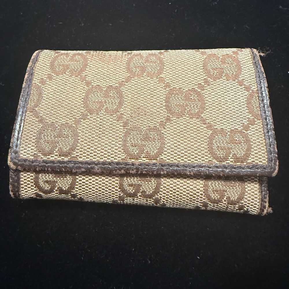 Gucci Tan and Brown Women's Wallet